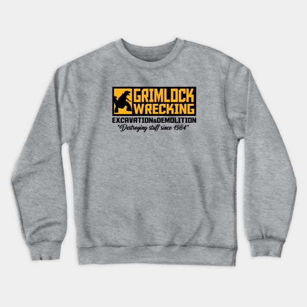 GRIMLOCK DEMOLITION Crewneck Sweatshirt by ROBZILLA